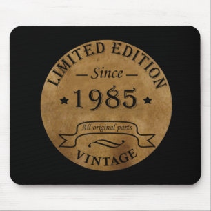 Mousepad nascer de aniversário de 1985