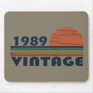 Mousepad nascer de aniversário de 1989