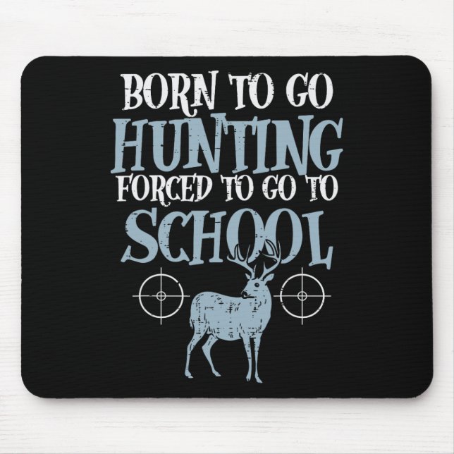 Mousepad Nascer De Ir Caçando Rapazes Engraçados Da Faculda (Frente)