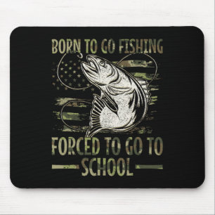 Mousepad Nascer De Ir Pescar Forçado A Ir À Camo Da Escola