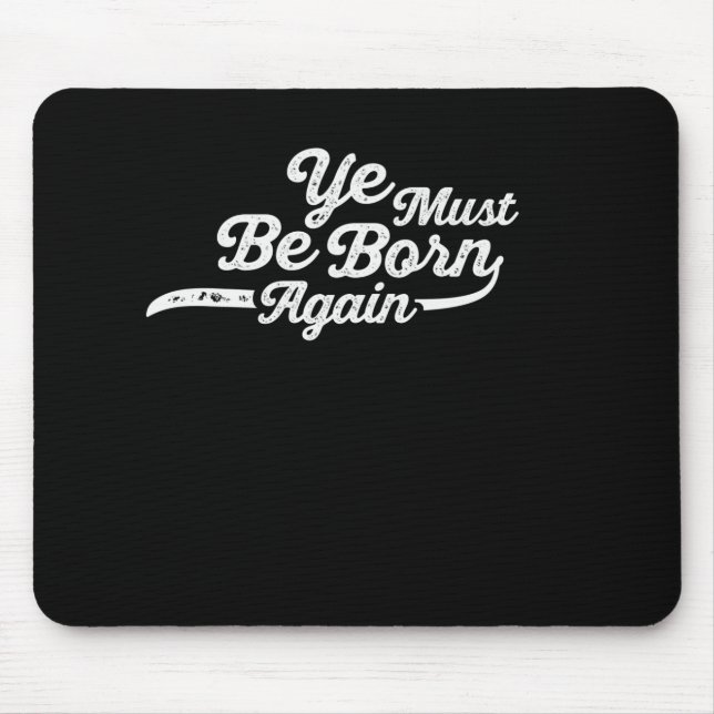 Mousepad Nascer de novo: Um moderno toma uma mensagem de Et (Frente)