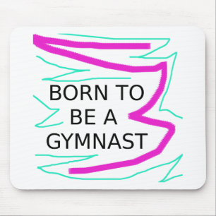 Mousepad Nascer de ser um ginasta