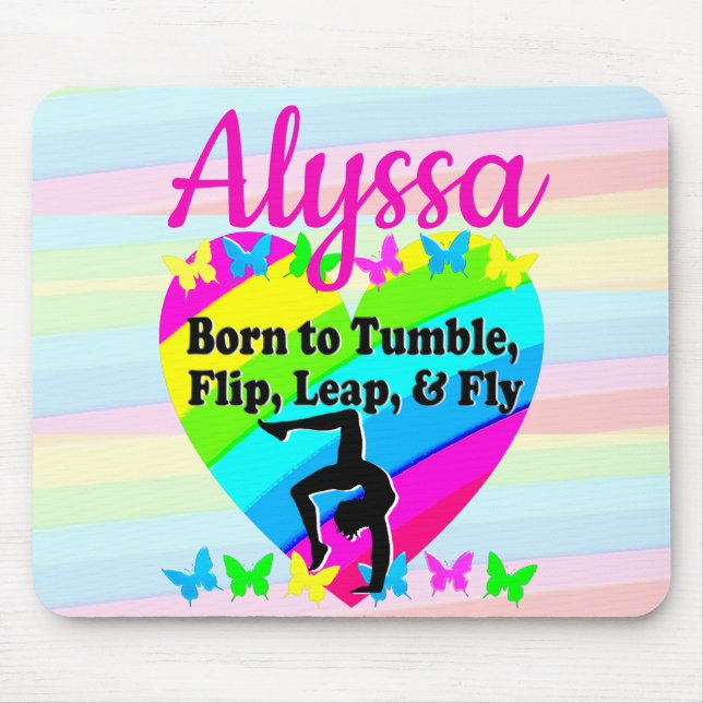 MOUSEPAD NASCER DE SER UMA RAINHA DE TUMBLING (Frente)