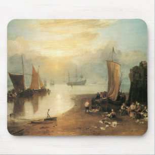 Mousepad Nascer do Sol Através do Vapor por Joseph Turner