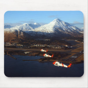 Mousepad Nascer do sol da guarda costeira no Kodiak, AK