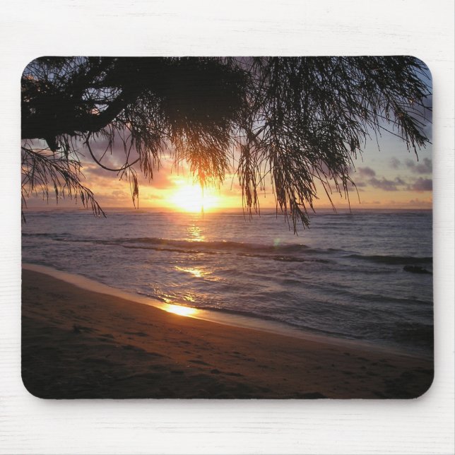 Mousepad Nascer do sol de Kauai Havaí (Frente)