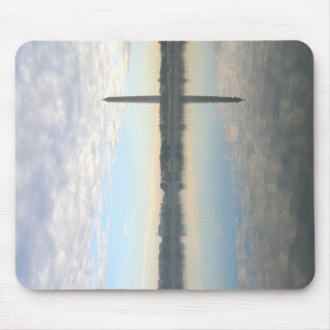 Mousepad Nascer do sol de Sakura (Frente)