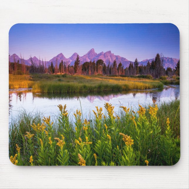 Mousepad Nascer do sol de Teton (Frente)