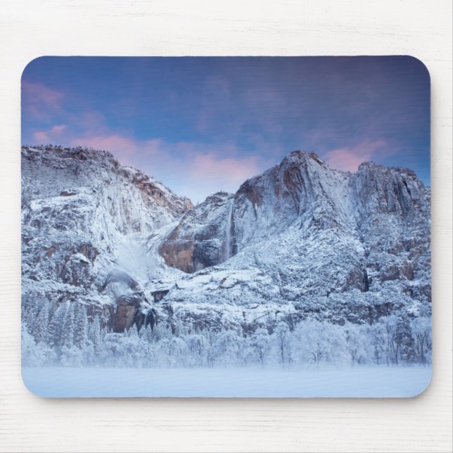 Mousepad Nascer do sol de Yosemite Falls (Frente)