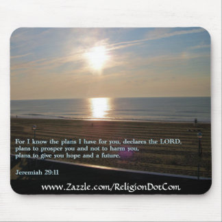 Mousepad Nascer do sol do 29:11 de Jeremiah