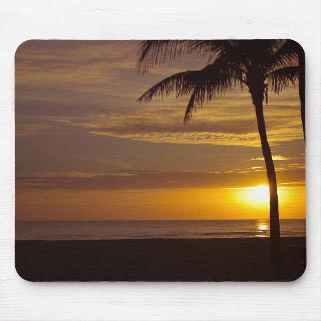 Mousepad Nascer do sol em Florida (Frente)