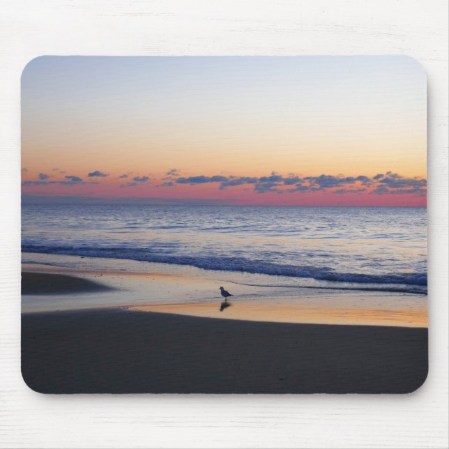 Mousepad Nascer do Sol na Praia de Bethany I (Frente)