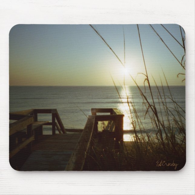 Mousepad Nascer do sol, Outerbanks NC (Frente)