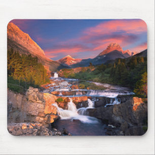 Mousepad Nascer do sol sobre a angra de Swiftcurrent