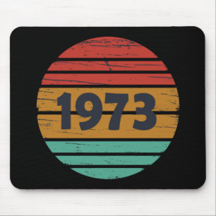 Mousepad Nascer em presente de aniversário de 1973