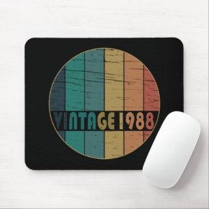 Mousepad Nascer em presente de aniversário de 1988