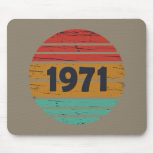 Mousepad Nascer no pôr do sol clássico de 1971