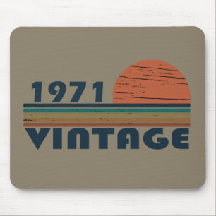 Mousepad Nascer no pôr do sol clássico de 1971