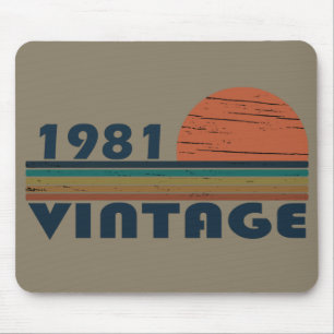 Mousepad Nascer no pôr do sol clássico de 1981