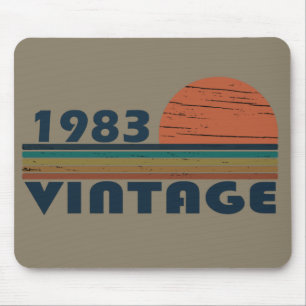 Mousepad Nascer no pôr do sol clássico de 1983