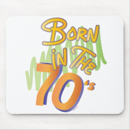 Mousepad Nascer nos anos 70, velhice LegalDiversão