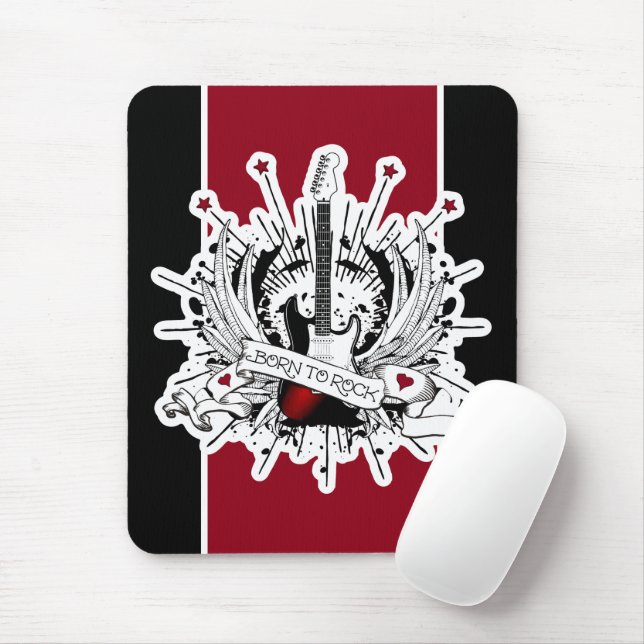 Mousepad Nascer para Tatuador de Tatuagem de Violão Rock &  (Com mouse)