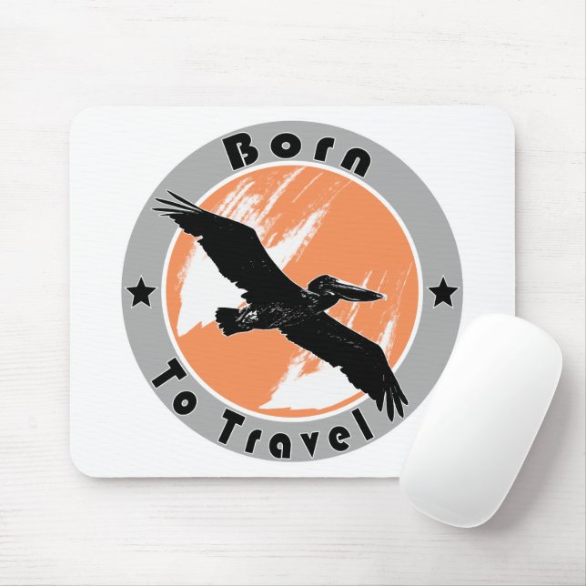 Mousepad Nascer para viagem (Com mouse)