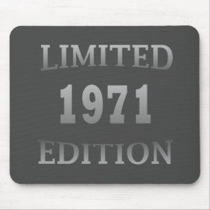 Mousepad Nascido em 1971 Presente de Aniversário Moderno El