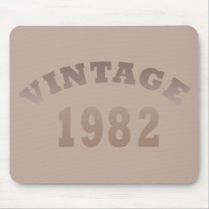 Mousepad Nascido em 1982 presente de aniversário moderno e 