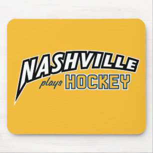 Mousepad Nashville joga o tapete do rato do ouro do hóquei