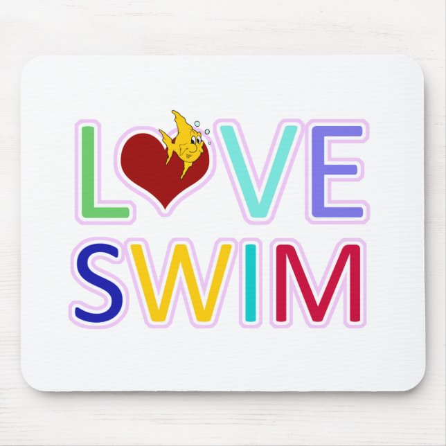 MOUSEPAD NATAÇÃO DO AMOR (Frente)