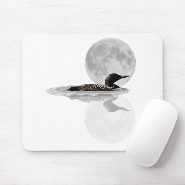 Mousepad Natações De Luz Na Placa Do Mouse À Lua (Com mouse)
