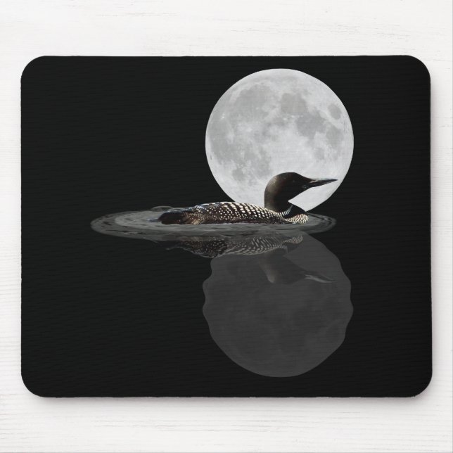 Mousepad Natações De Luz Na Placa Do Mouse À Lua (Frente)