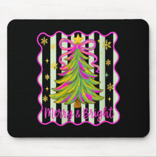 Mousepad Natal Alegre e Brilhante para Mulheres Tripulação