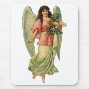 Mousepad Natal Antigo, Anjo Vitoriano Antigo
