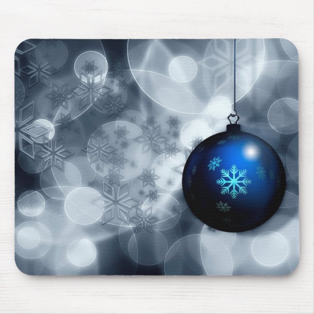 Mousepad Natal brilhante (Frente)