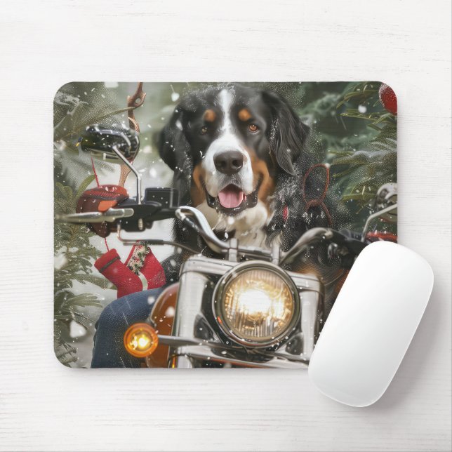 Mousepad Natal da Grande Montanha Suíça (Com mouse)