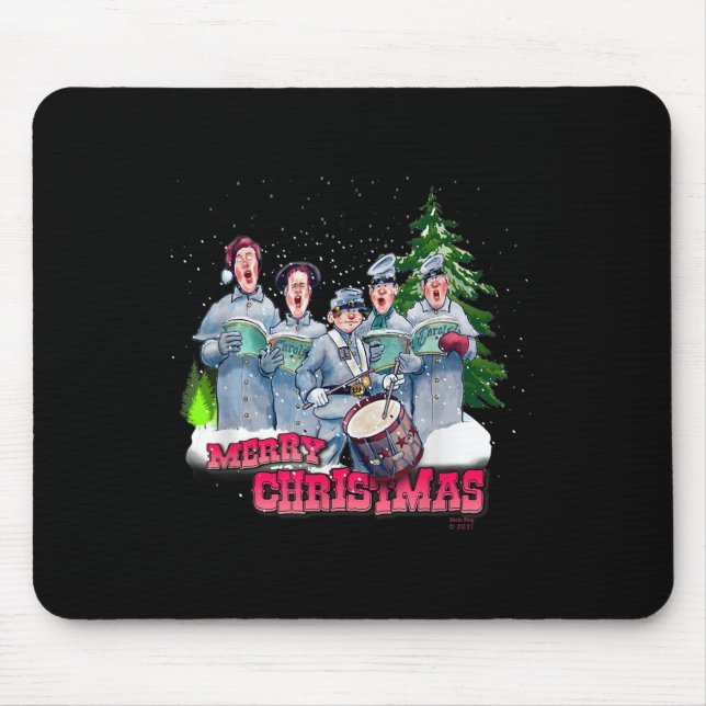 Mousepad Natal da Guerra Civil Divertida (Frente)