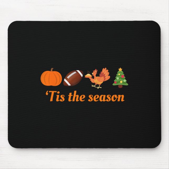 Mousepad Natal de Ação de Graças (Frente)