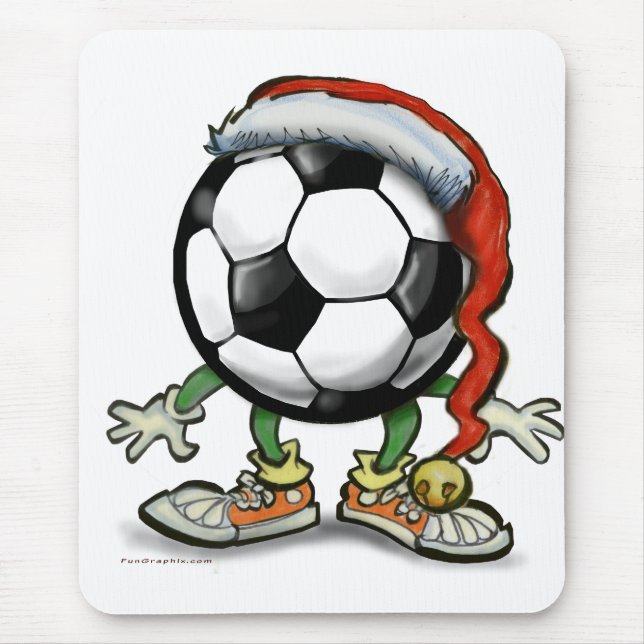Mousepad Natal do futebol (Frente)