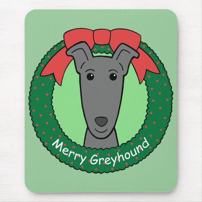 Mousepad Natal do galgo (Frente)