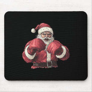 Mousepad Natal do Papai Noel Boxing - Férias do inverno