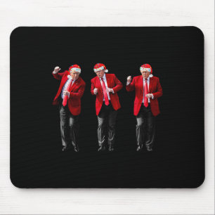 Mousepad Natal Donald Trump Presidente Dançando Engraçado S