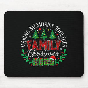 Mousepad Natal em Família Combinado 2025 Criando Memórias J