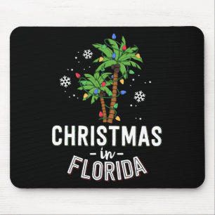 Mousepad Natal Em Flórida A Família Palm Trees Va