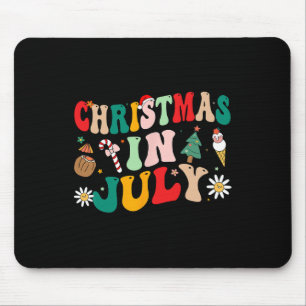 Mousepad Natal Em Julho Camisas Groovy Xmas Summer Men