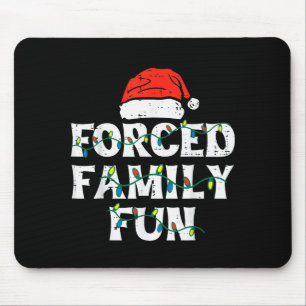 Mousepad Natal Família Divertido Xmas Jogo Homens Mulheres