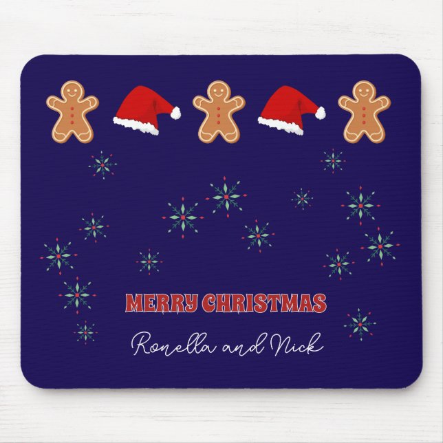 Mousepad Natal - Feriado - Pad de Mouse Personalizado (Frente)