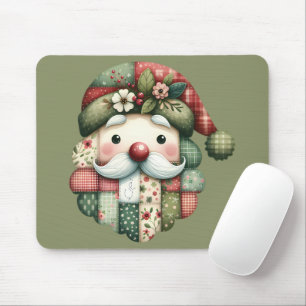 Mousepad Natal Folclórico Caprichoso em Patchwork