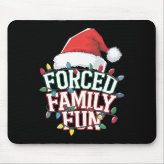 Mousepad Natal Forçado para a Família - Adultos Negros Uni 